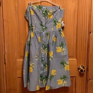 Strapless sundress by Bebop Clothing size XL